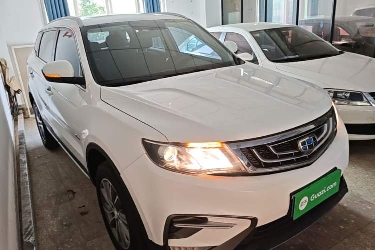 Used Geely Auto Emgrand X7 Sport 2018 1.8TD Automatic Two-Wheel Drive Zhiya Model Front Right 45 Deg
