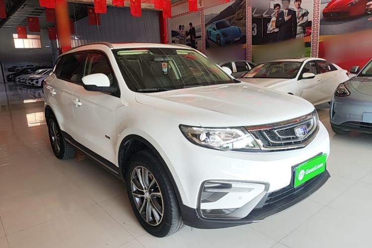 Used Geely Auto Emgrand X7 Sport 2018 1.8TD Automatic Two-Wheel Drive Smart Connect 4G Internet Edition Front Right 45 Deg