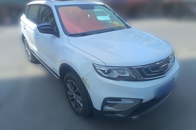 Used Geely Auto Emgrand X7 Sport 2018 Revised Version 1.8TD Automatic Two-Wheel Drive Smart Connectivity 4G-Enabled Edition Front Right 45 Deg