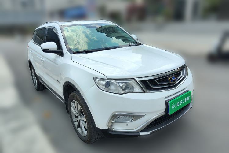 Used Geely Auto Emgrand X7 Sport 2018 1.8TD Automatic Two-Wheel Drive Smart Connect 4G Internet Edition Front Right 45 Deg