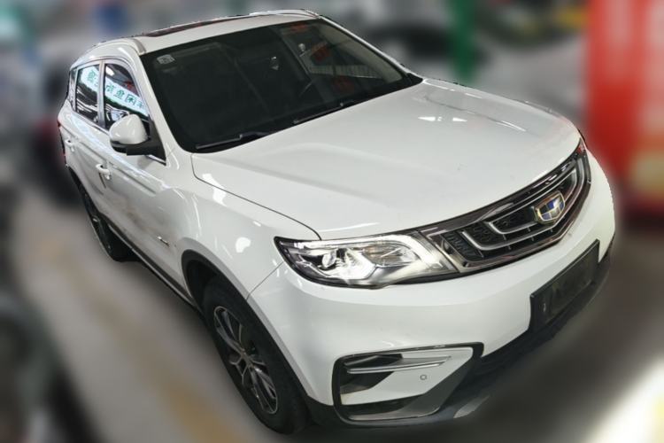 Used Geely Auto Emgrand X7 Sport 2018 1.8TD Automatic Two-Wheel Drive Smart Connect 4G Internet Edition Front Right 45 Deg