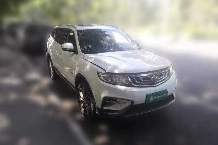 Used Geely Auto Emgrand X7 Sport 2018 1.8TD Automatic Two-Wheel Drive ZhiZun Model with 4G Connectivity Front Right 45 Deg