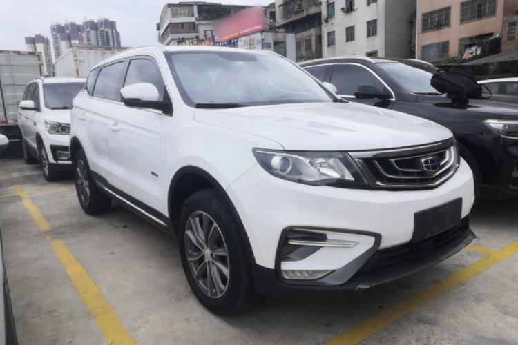 Used Geely Auto Emgrand X7 Sport 2018 1.8TD Automatic Two-Wheel Drive Zhiya Model Front Right 45 Deg