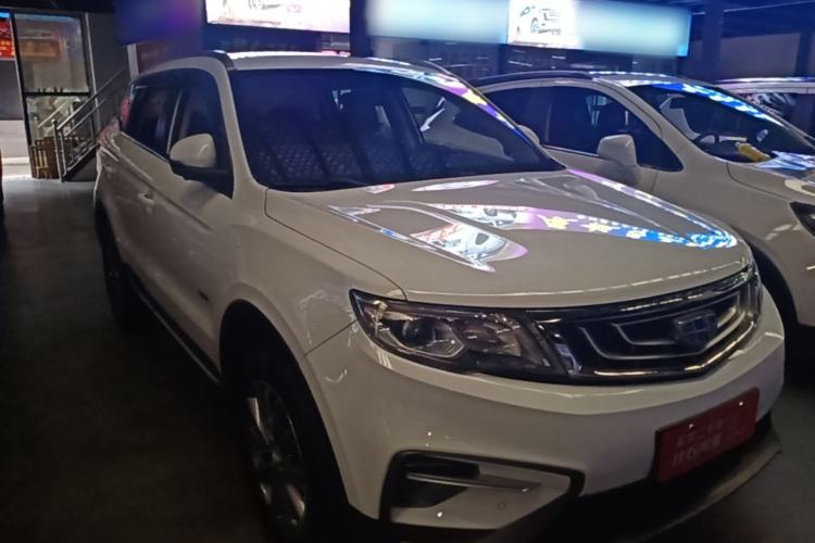 Used Geely Auto Emgrand X7 Sport 2018 1.8TD Automatic Two-Wheel Drive Smart Connect 4G Internet Edition Front Right 45 Deg