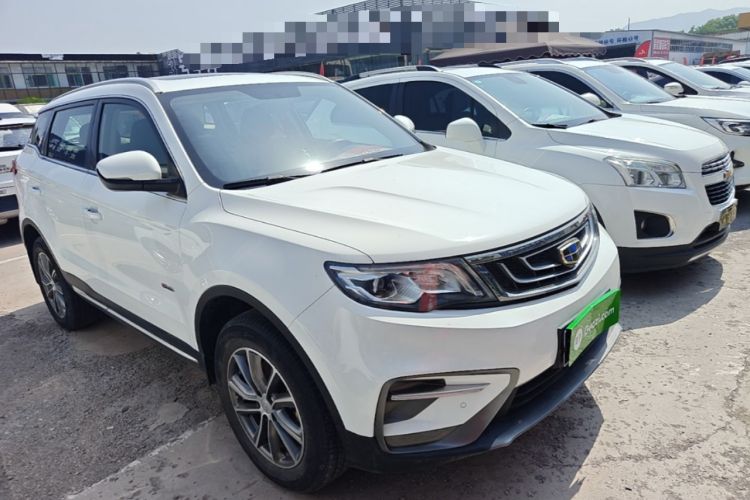 Used Geely Auto Emgrand X7 Sport 2018 1.8TD Automatic Two-Wheel Drive Smart Connect 4G Internet Edition Front Right 45 Deg