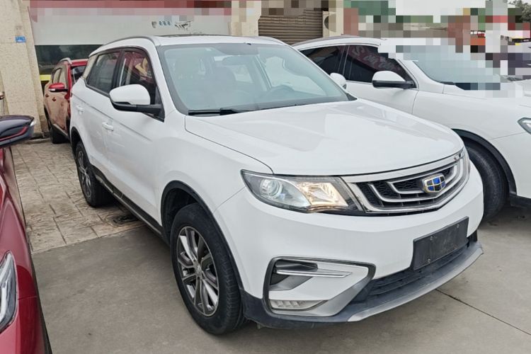 Used Geely Auto Emgrand X7 Sport 2018 1.8TD Automatic Two-Wheel Drive Zhiya Model Front Right 45 Deg