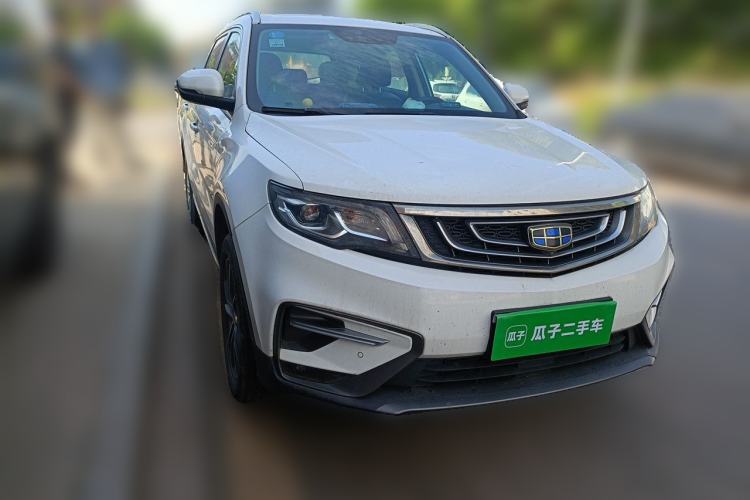 Used Geely Auto Emgrand X7 Sport 2018 Revised Version 1.8TD Automatic Two-Wheel Drive Smart Connectivity 4G-Enabled Edition Front Right 45 Deg