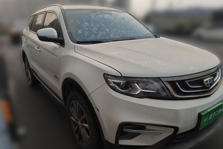 Used Geely Auto Emgrand X7 Sport 2018 Revised Version 1.8TD Automatic Two-Wheel Drive Smart Connectivity 4G-Enabled Edition Front Right 45 Deg