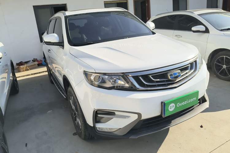 Used Geely Auto Emgrand X7 Sport 2018 1.8TD Automatic Two-Wheel Drive Zhiya Model Front Right 45 Deg