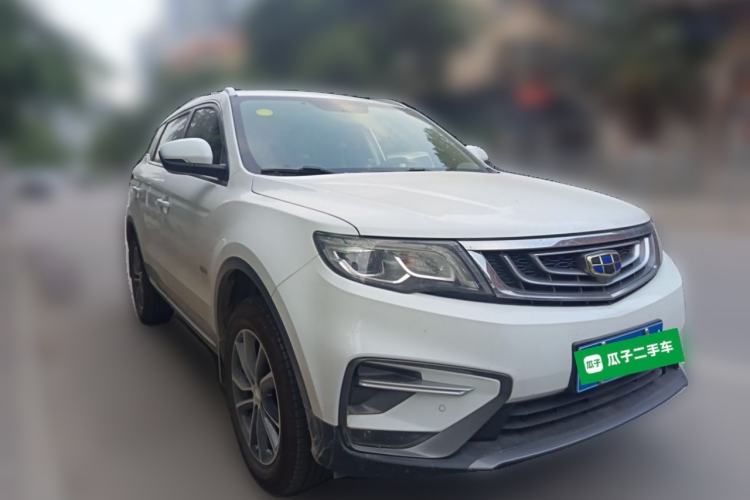 Used Geely Auto Emgrand X7 Sport 2018 Revised Version 1.8TD Automatic Two-Wheel Drive Smart Connectivity 4G-Enabled Edition Front Right 45 Deg