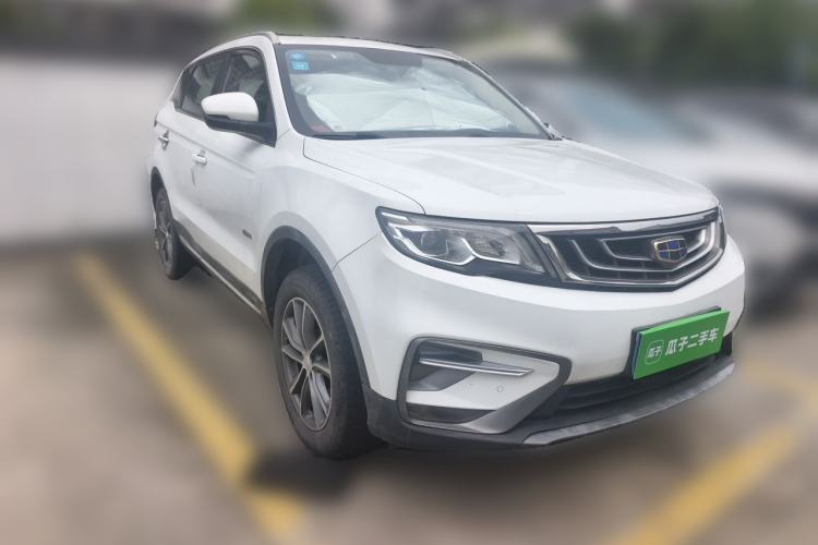 Used Geely Auto Emgrand X7 Sport 2018 Revised Version 1.8TD Automatic Two-Wheel Drive Smart Connectivity 4G-Enabled Edition Front Right 45 Deg
