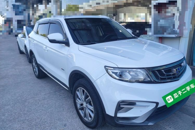 Used Geely Auto Emgrand X7 Sport 2018 1.8TD Automatic Two-Wheel Drive Smart Connect 4G Internet Edition Front Right 45 Deg