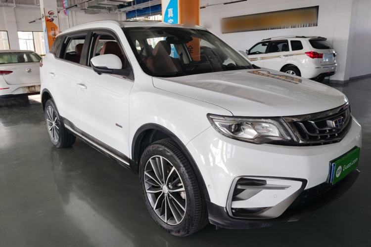 Used Geely Auto Emgrand X7 Sport 2018 1.8TD Automatic All-Wheel-Drive ZhiZun Model with 4G Connectivity Front Right 45 Deg