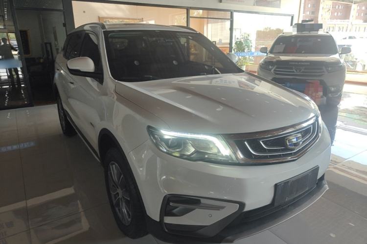 Used Geely Auto Emgrand X7 Sport 2018 1.8TD Automatic Two-Wheel Drive Smart Connect 4G Internet Edition Front Right 45 Deg