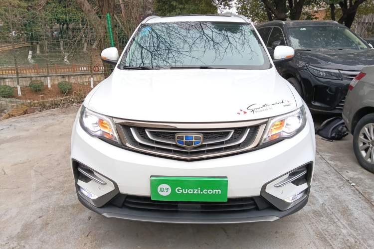 Used Geely Auto Emgrand X7 Sport 2018 1.8TD Automatic Two-Wheel Drive Smart Connect 4G Internet Edition Front