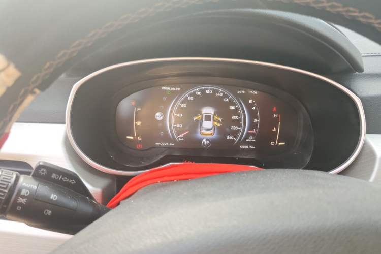 Used Geely Auto Emgrand X7 Sport 2018 1.8TD Automatic Two-Wheel Drive Smart Connect 4G Internet Edition Instrument Cluster