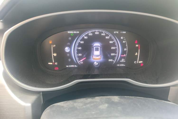 Used Geely Auto Emgrand X7 Sport 2018 1.8TD Automatic Two-Wheel Drive Smart Connect 4G Internet Edition Instrument Cluster