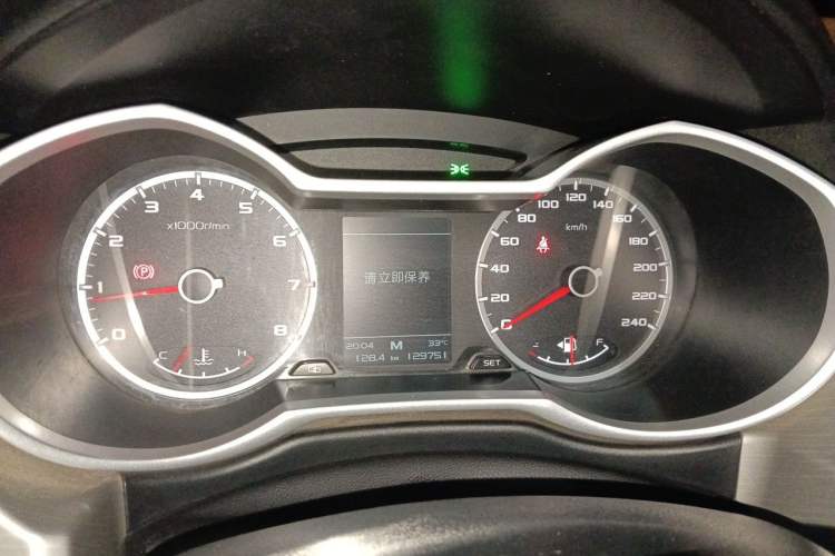 Used Geely Auto Emgrand X7 Sport 2018 2.0L Manual Two-Wheel Drive Zhiya Version Instrument Cluster