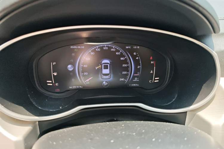 Used Geely Auto Emgrand X7 Sport 2018 1.8TD Automatic Two-Wheel Drive Smart Connect 4G Internet Edition Instrument Cluster