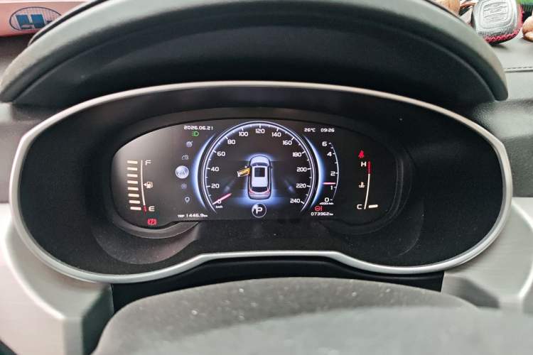 Used Geely Auto Emgrand X7 Sport 2018 1.8TD Automatic Two-Wheel Drive Smart Connect 4G Internet Edition Instrument Cluster