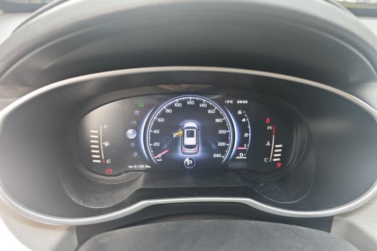 Used Geely Auto Emgrand X7 Sport 2018 1.8TD Automatic Two-Wheel Drive Smart Connect 4G Internet Edition Instrument Cluster