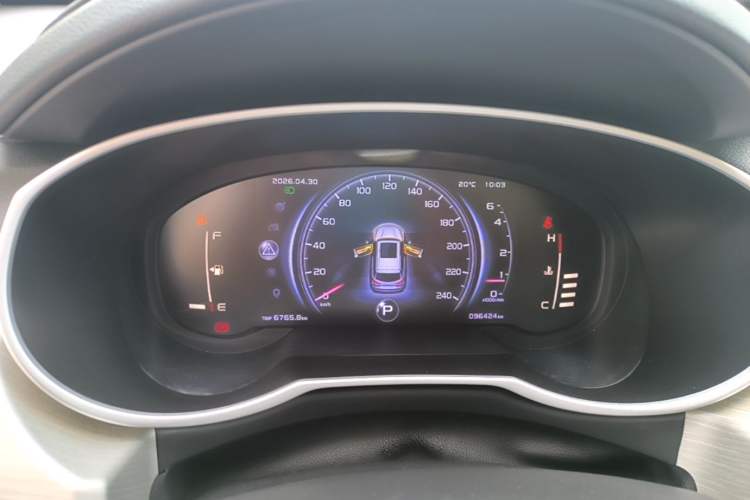 Used Geely Auto Emgrand X7 Sport 2018 1.8TD Automatic Two-Wheel Drive Smart Connect 4G Internet Edition Instrument Cluster