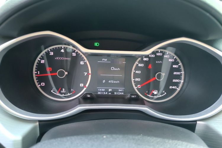 Used Geely Auto Emgrand X7 Sport 2018 1.8TD Automatic Two-Wheel Drive Zhiya Model Instrument Cluster