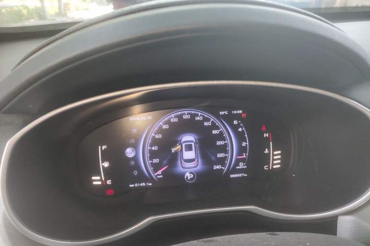 Used Geely Auto Emgrand X7 Sport 2018 1.8TD Automatic Two-Wheel Drive Smart 4G Connected Version Instrument Cluster