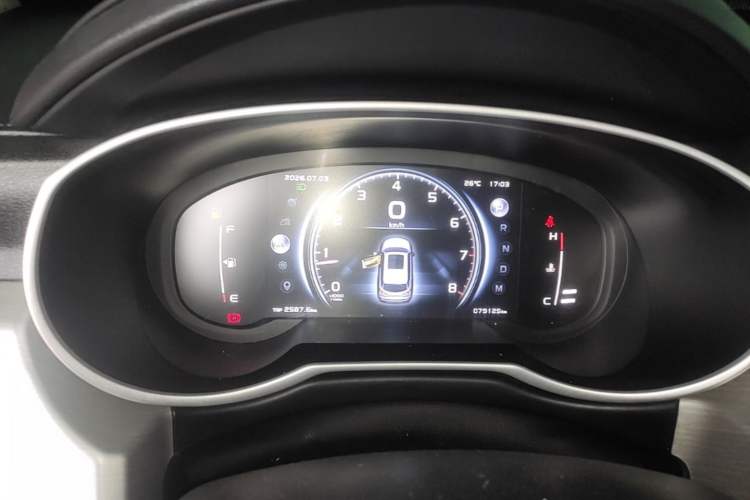 Used Geely Auto Emgrand X7 Sport 2018 1.8TD Automatic Two-Wheel Drive Smart Connect 4G Internet Edition Instrument Cluster