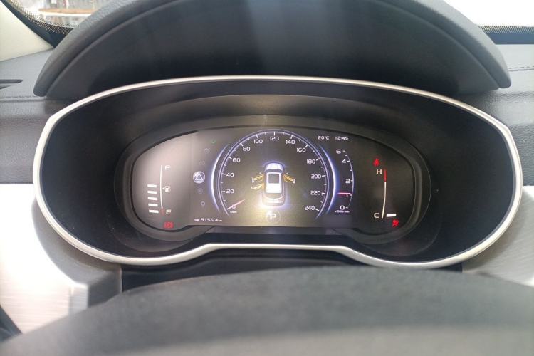 Used Geely Auto Emgrand X7 Sport 2018 1.8TD Automatic Two-Wheel Drive Smart Connect 4G Internet Edition Instrument Cluster