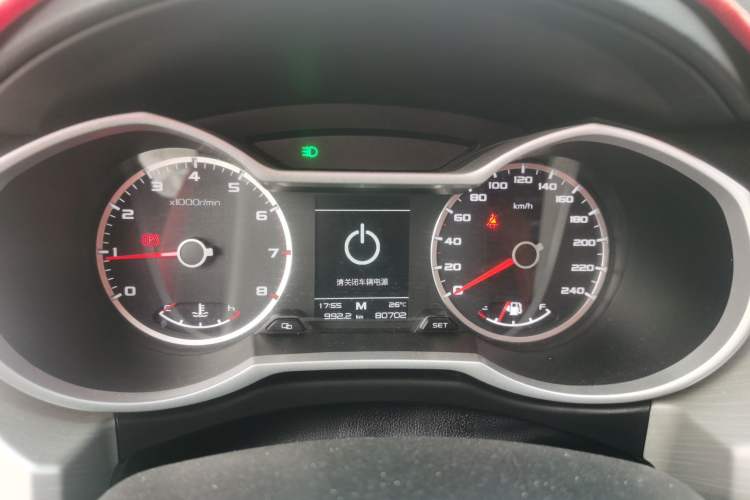 Used Geely Auto Emgrand X7 Sport 2018 2.0L Manual Two-Wheel Drive Zhiya Version Instrument Cluster