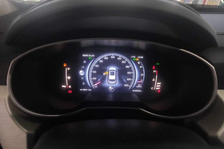 Used Geely Auto Emgrand X7 Sport 2018 1.8TD Automatic Two-Wheel Drive Smart Connect 4G Internet Edition Instrument Cluster
