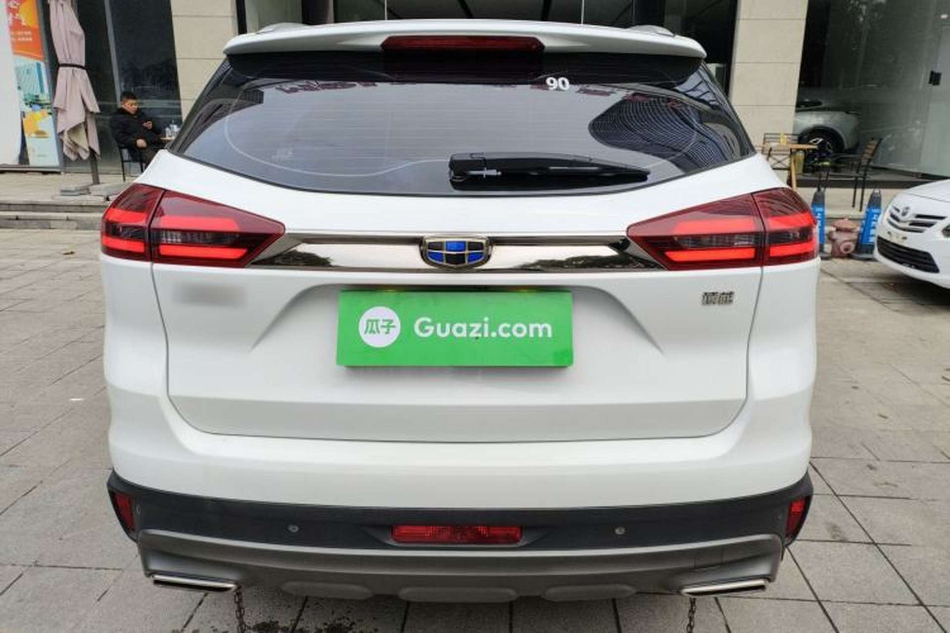 Used Geely Auto Emgrand X7 Sport 2018 1.8TD Automatic Two-Wheel Drive Smart Connect 4G Internet Edition Rear