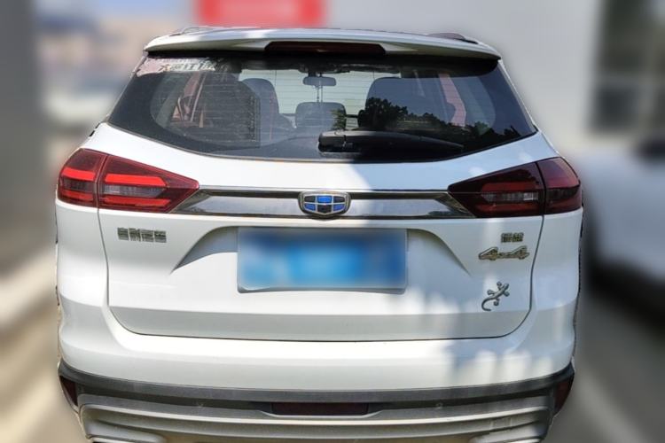 Used Geely Auto Emgrand X7 Sport 2018 1.8TD Automatic Two-Wheel Drive Smart Connect 4G Internet Edition Rear