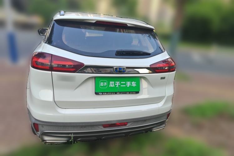 Used Geely Auto Emgrand X7 Sport 2018 Revised Version 1.8TD Automatic Two-Wheel Drive Smart Connectivity 4G-Enabled Edition Rear