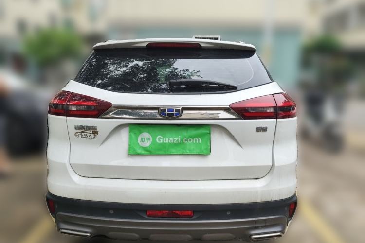 Used Geely Auto Emgrand X7 Sport 2018 1.8TD Automatic Two-Wheel Drive ZhiZun Model with 4G Connectivity Rear