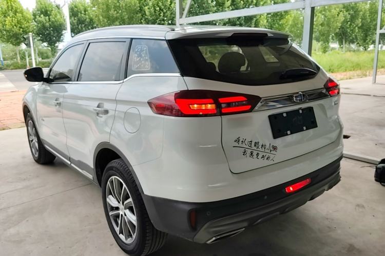 Used Geely Auto Emgrand X7 Sport 2018 1.8TD Automatic Two-Wheel Drive Zhiya Model Rear Left 45 Deg