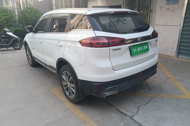 Used Geely Auto Emgrand X7 Sport 2018 1.8TD Automatic Two-Wheel Drive Smart Connect 4G Internet Edition Rear Left 45 Deg