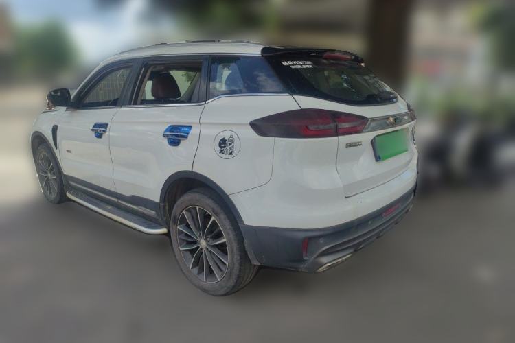 Used Geely Auto Emgrand X7 Sport 2018 1.8TD Automatic Two-Wheel Drive ZhiZun Model with 4G Connectivity Rear Left 45 Deg