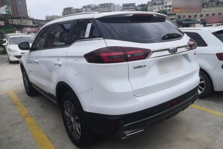 Used Geely Auto Emgrand X7 Sport 2018 1.8TD Automatic Two-Wheel Drive Zhiya Model Rear Left 45 Deg