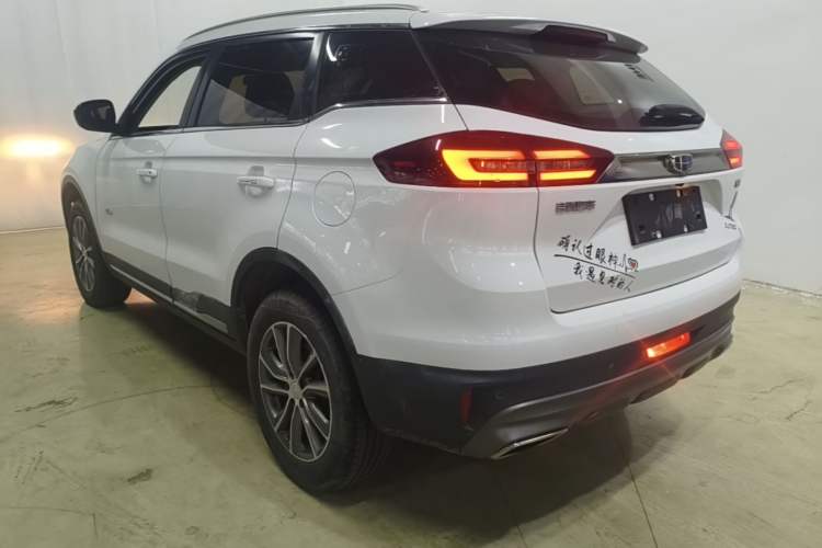 Used Geely Auto Emgrand X7 Sport 2018 1.8TD Automatic Two-Wheel Drive Zhiya Model Rear Left 45 Deg