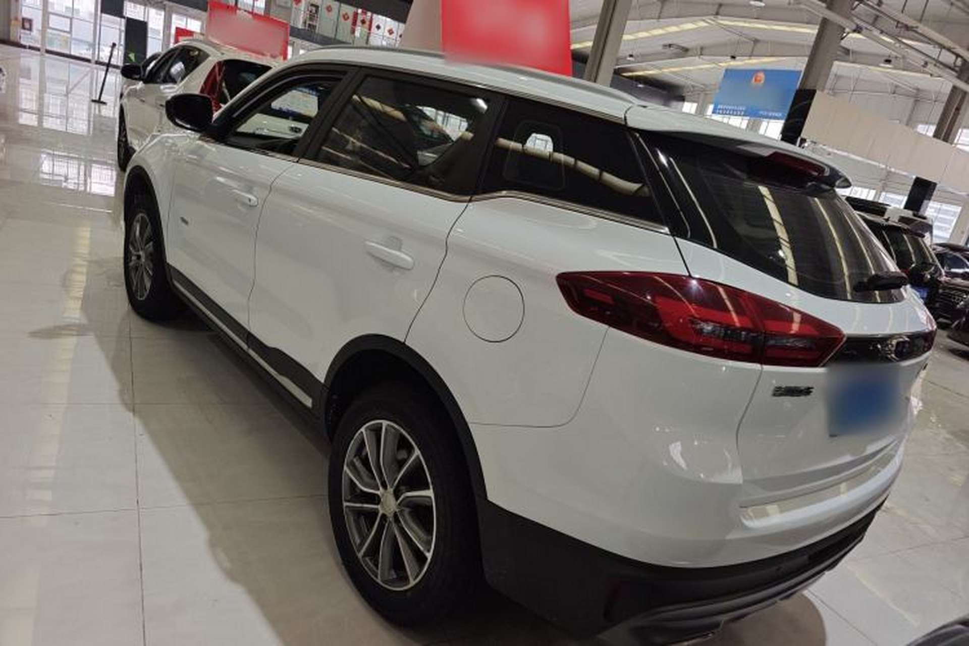 Used Geely Auto Emgrand X7 Sport 2018 1.8TD Automatic Two-Wheel Drive Zhiya Model Rear Left 45 Deg
