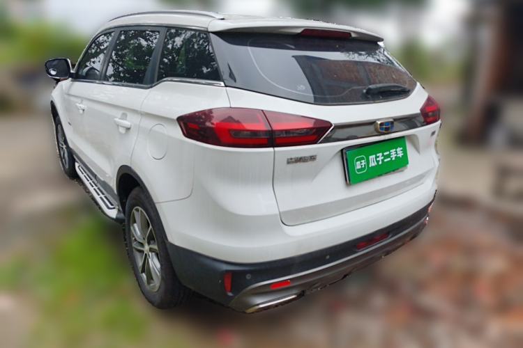 Used Geely Auto Emgrand X7 Sport 2018 1.8TD Automatic Two-Wheel Drive Zhiya Model Rear Left 45 Deg