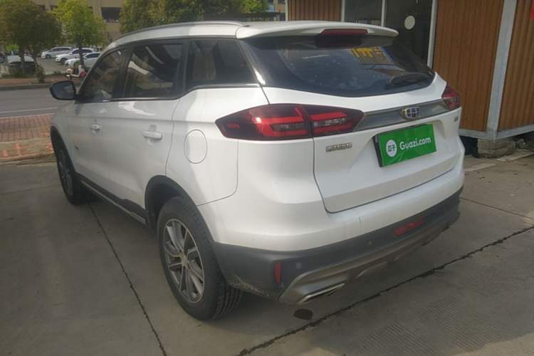 Used Geely Auto Emgrand X7 Sport 2018 1.8TD Automatic Two-Wheel Drive Zhiya Model Rear Left 45 Deg