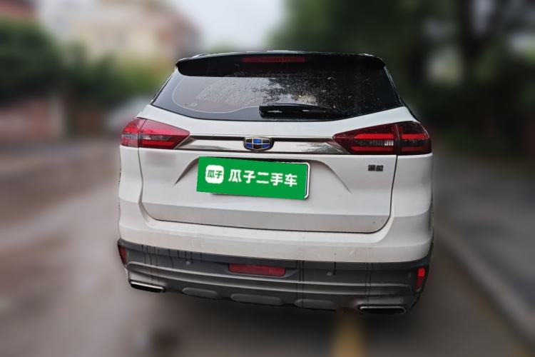 Used Geely Auto Emgrand X7 Sport 2018 1.8TD Automatic Two-Wheel Drive ZhiZun Model with 4G Connectivity Rear