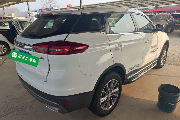 Used Geely Auto Emgrand X7 Sport 2018 1.8TD Automatic Two-Wheel Drive Smart Connect 4G Internet Edition Rear Right 45 Deg