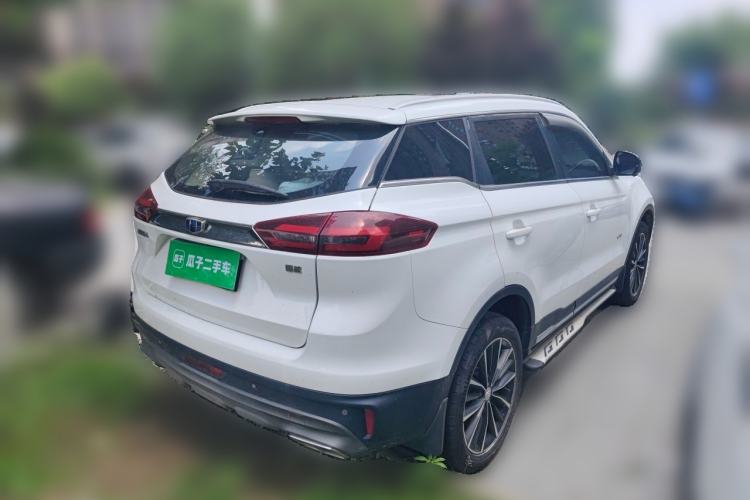 Used Geely Auto Emgrand X7 Sport 2018 1.8TD Automatic Two-Wheel Drive ZhiZun Model with 4G Connectivity Rear Right 45 Deg