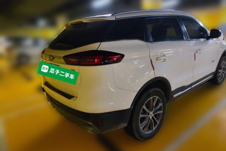 Used Geely Auto Emgrand X7 Sport 2018 1.8TD Automatic Two-Wheel Drive Zhiya Model Rear Right 45 Deg