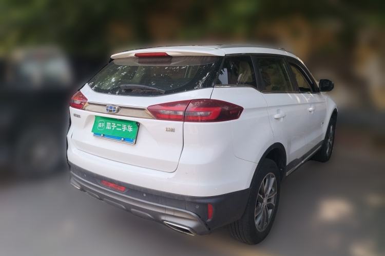 Used Geely Auto Emgrand X7 Sport 2018 Revised Version 1.8TD Automatic Two-Wheel Drive Smart Connectivity 4G-Enabled Edition Rear Right 45 Deg