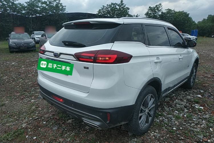 Used Geely Auto Emgrand X7 Sport 2018 1.8TD Automatic Two-Wheel Drive Smart Connect 4G Internet Edition Rear Right 45 Deg